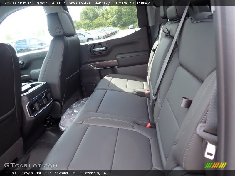 Northsky Blue Metallic / Jet Black 2020 Chevrolet Silverado 1500 LTZ Crew Cab 4x4