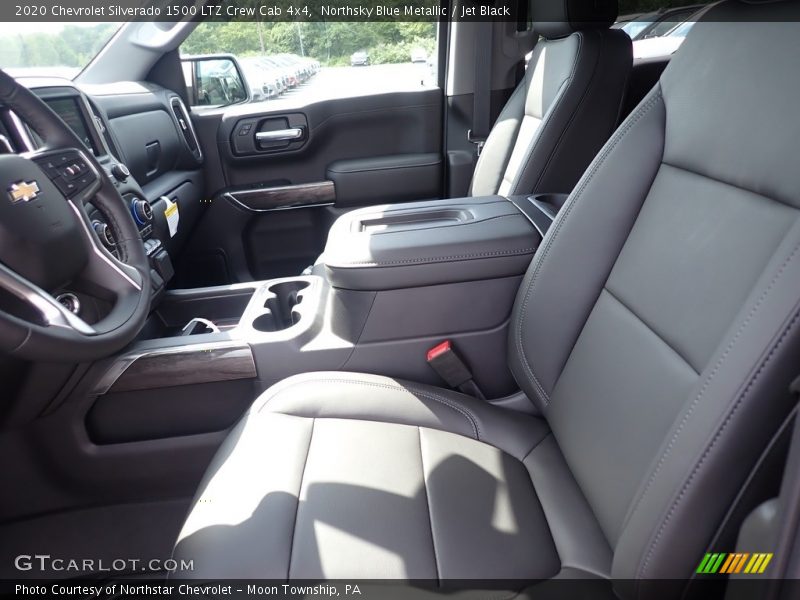Northsky Blue Metallic / Jet Black 2020 Chevrolet Silverado 1500 LTZ Crew Cab 4x4