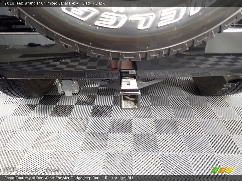 Black / Black 2018 Jeep Wrangler Unlimited Sahara 4x4