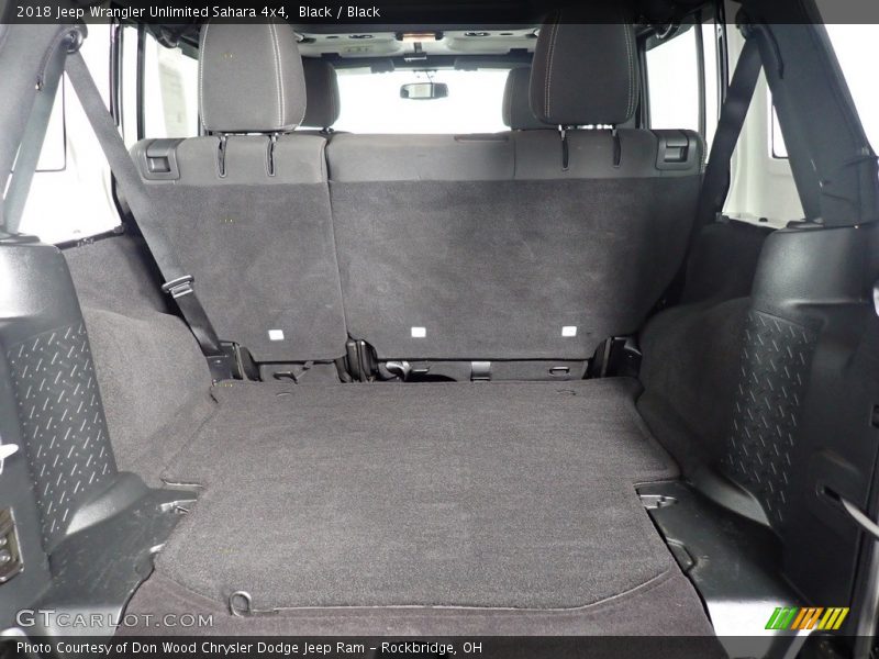 Black / Black 2018 Jeep Wrangler Unlimited Sahara 4x4