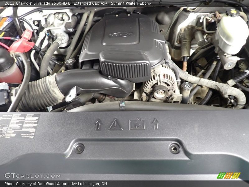 Summit White / Ebony 2012 Chevrolet Silverado 2500HD LT Extended Cab 4x4