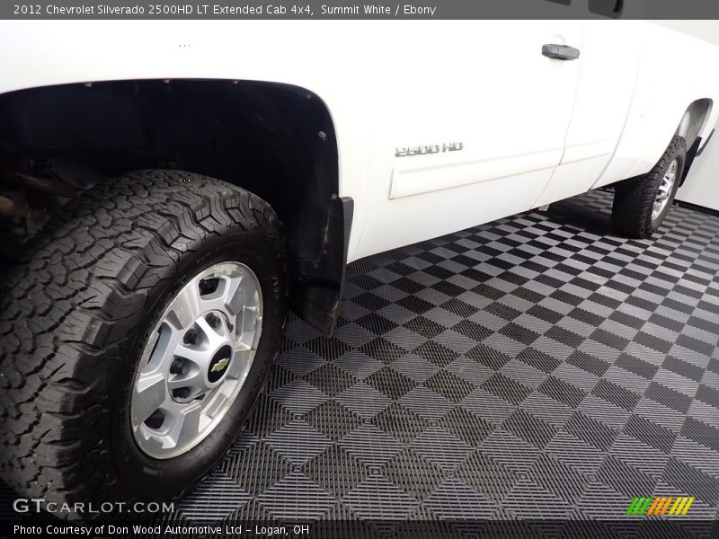 Summit White / Ebony 2012 Chevrolet Silverado 2500HD LT Extended Cab 4x4