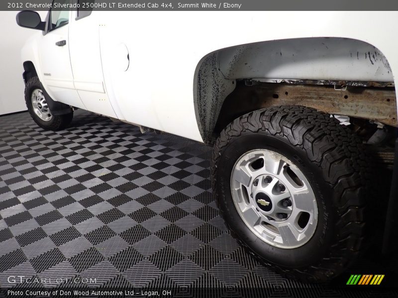 Summit White / Ebony 2012 Chevrolet Silverado 2500HD LT Extended Cab 4x4