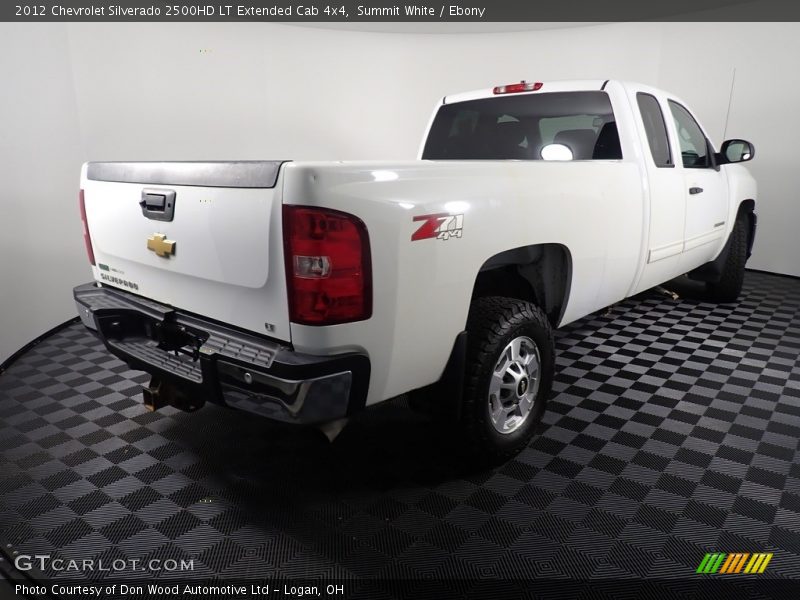 Summit White / Ebony 2012 Chevrolet Silverado 2500HD LT Extended Cab 4x4