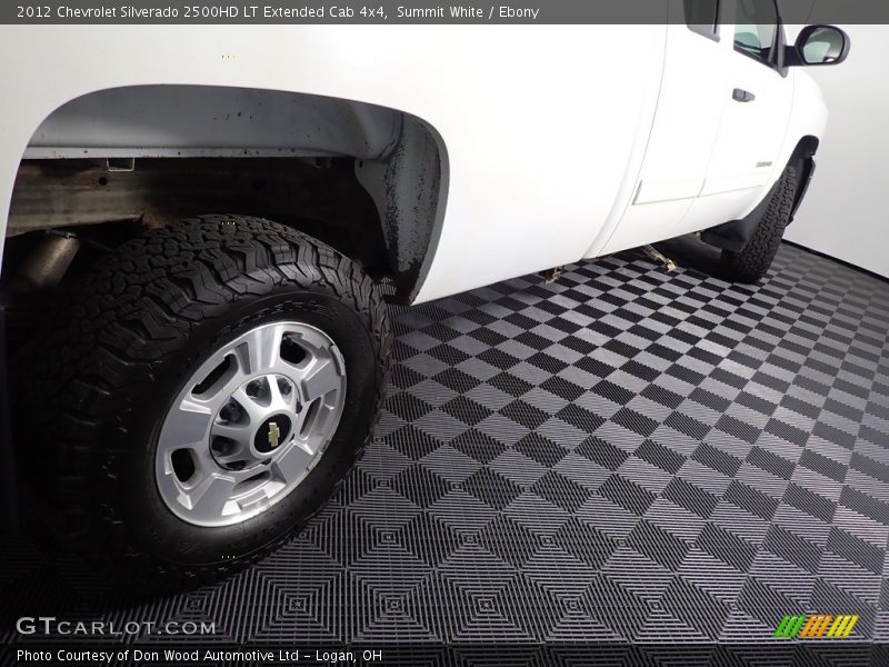 Summit White / Ebony 2012 Chevrolet Silverado 2500HD LT Extended Cab 4x4