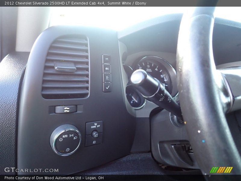 Summit White / Ebony 2012 Chevrolet Silverado 2500HD LT Extended Cab 4x4