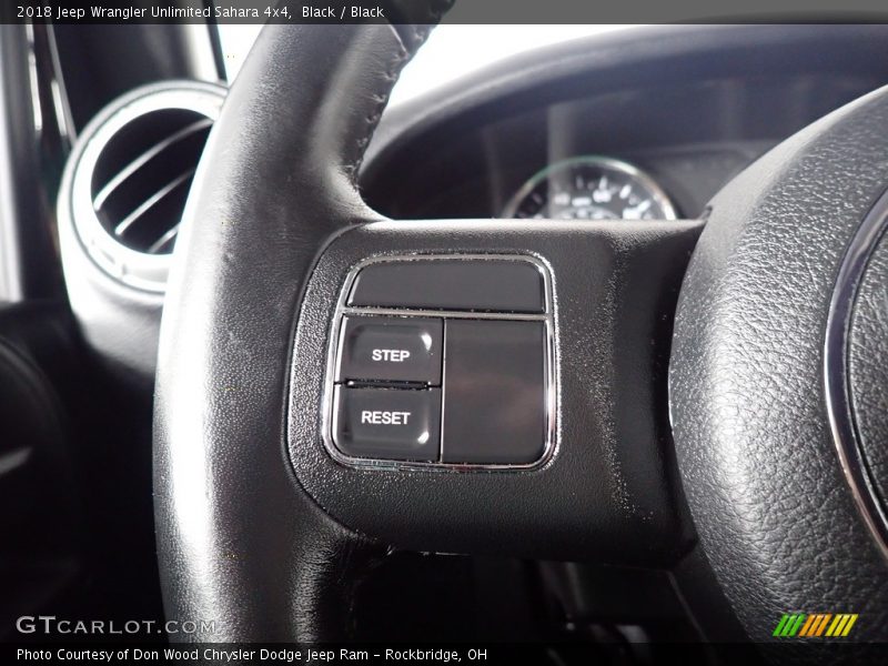 Black / Black 2018 Jeep Wrangler Unlimited Sahara 4x4