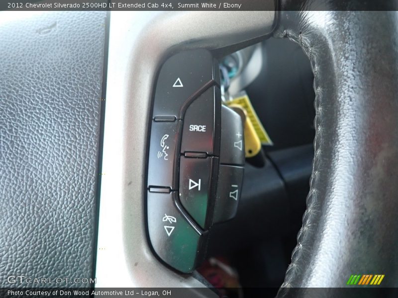 Summit White / Ebony 2012 Chevrolet Silverado 2500HD LT Extended Cab 4x4