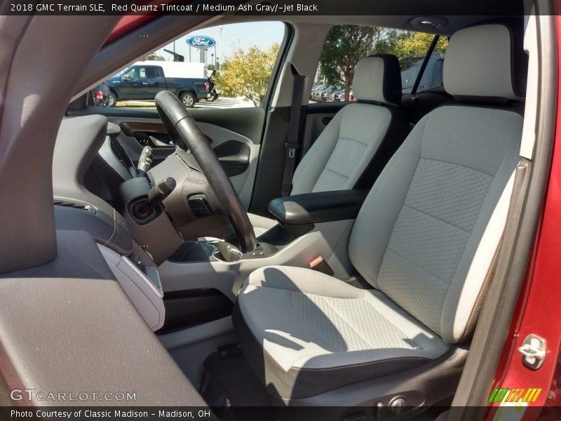Red Quartz Tintcoat / Medium Ash Gray/­Jet Black 2018 GMC Terrain SLE