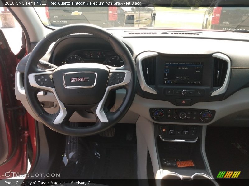 Red Quartz Tintcoat / Medium Ash Gray/­Jet Black 2018 GMC Terrain SLE