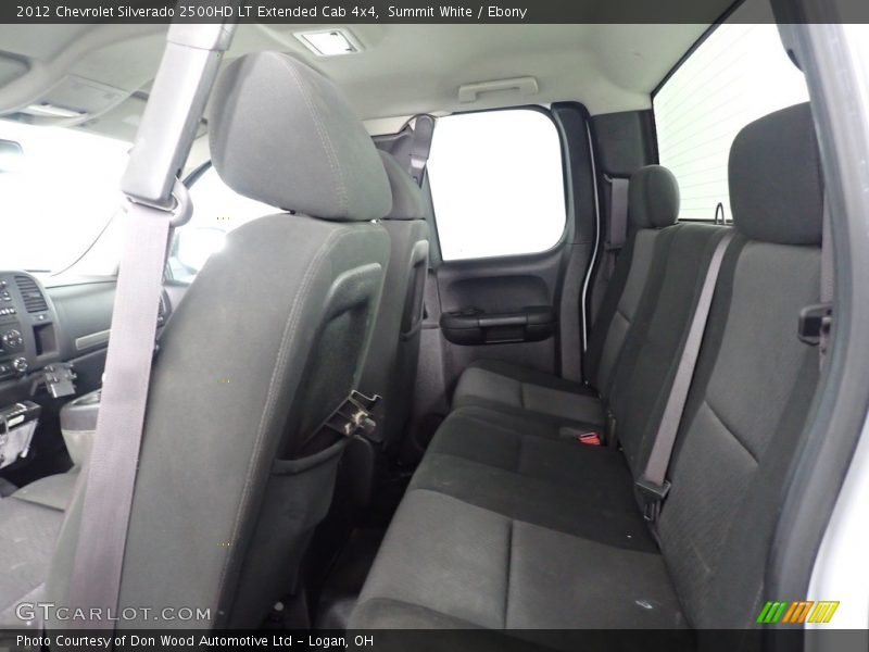 Summit White / Ebony 2012 Chevrolet Silverado 2500HD LT Extended Cab 4x4