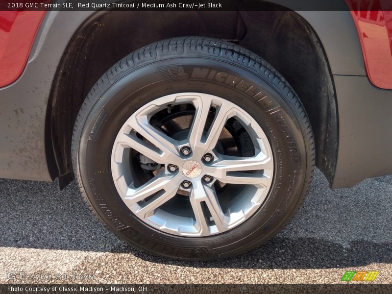 Red Quartz Tintcoat / Medium Ash Gray/­Jet Black 2018 GMC Terrain SLE