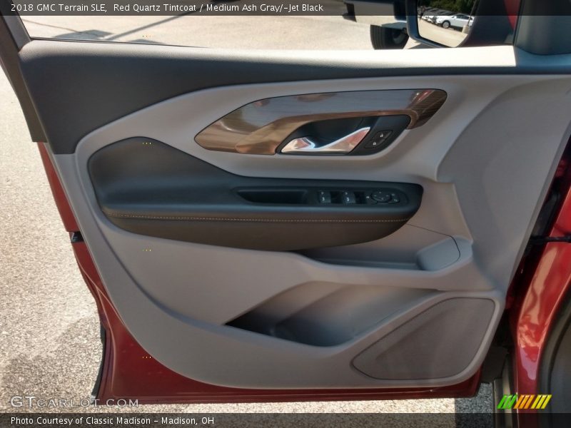 Red Quartz Tintcoat / Medium Ash Gray/­Jet Black 2018 GMC Terrain SLE