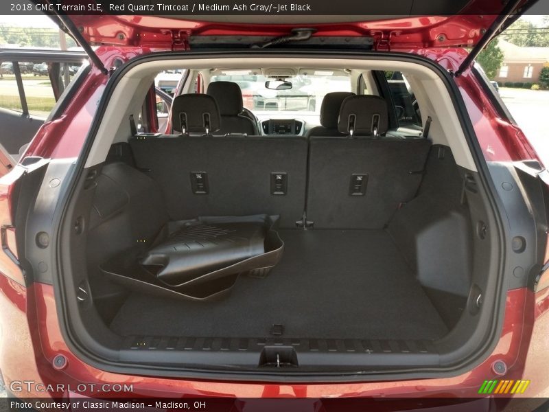 Red Quartz Tintcoat / Medium Ash Gray/­Jet Black 2018 GMC Terrain SLE