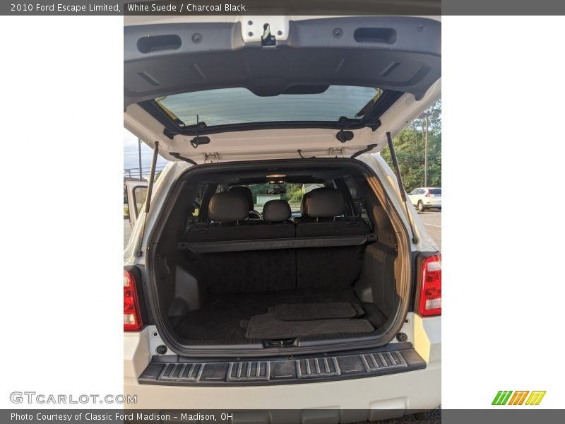 White Suede / Charcoal Black 2010 Ford Escape Limited