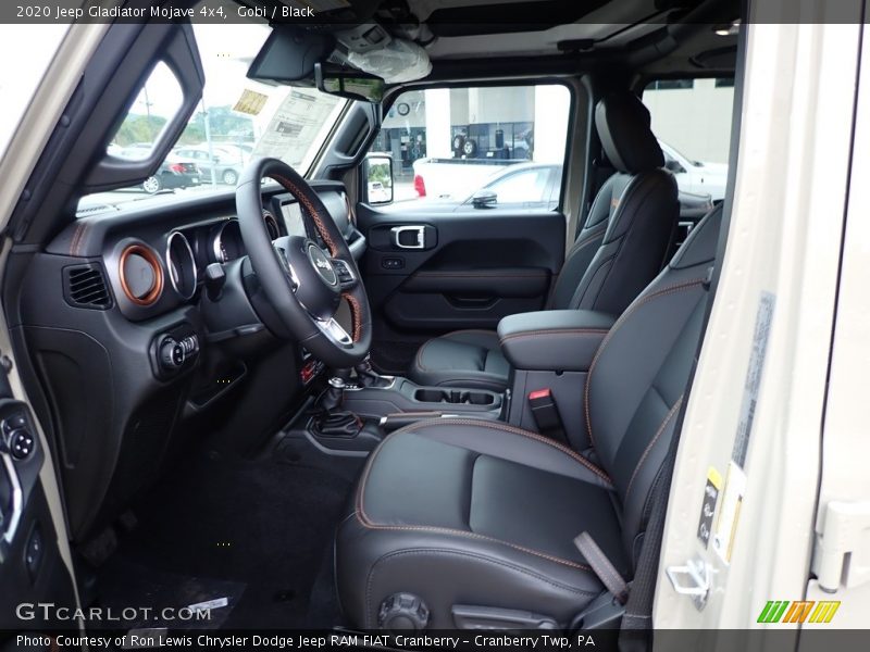 Front Seat of 2020 Gladiator Mojave 4x4