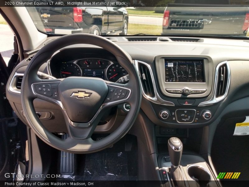 Midnight Blue Metallic / Jet Black 2020 Chevrolet Equinox LT AWD