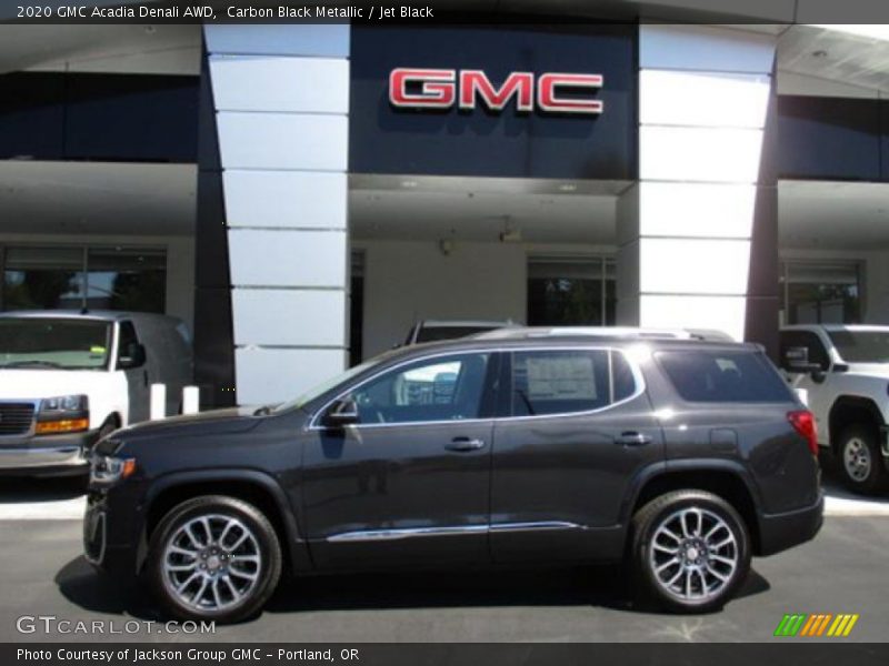Carbon Black Metallic / Jet Black 2020 GMC Acadia Denali AWD
