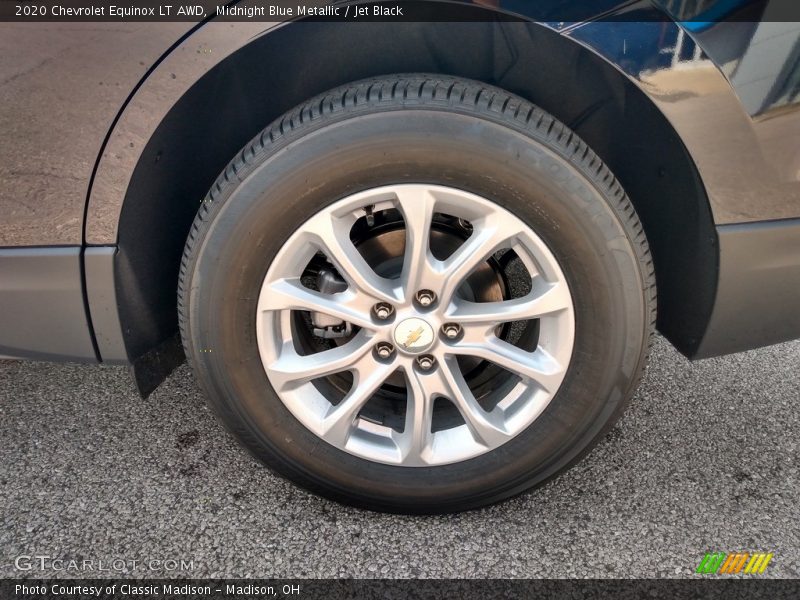 Midnight Blue Metallic / Jet Black 2020 Chevrolet Equinox LT AWD