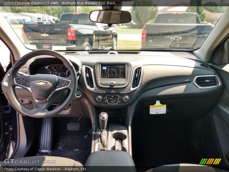 Midnight Blue Metallic / Jet Black 2020 Chevrolet Equinox LT AWD