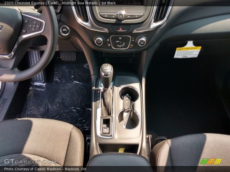 Midnight Blue Metallic / Jet Black 2020 Chevrolet Equinox LT AWD