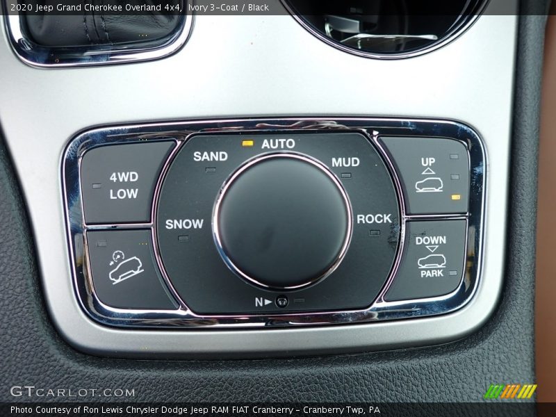 Controls of 2020 Grand Cherokee Overland 4x4