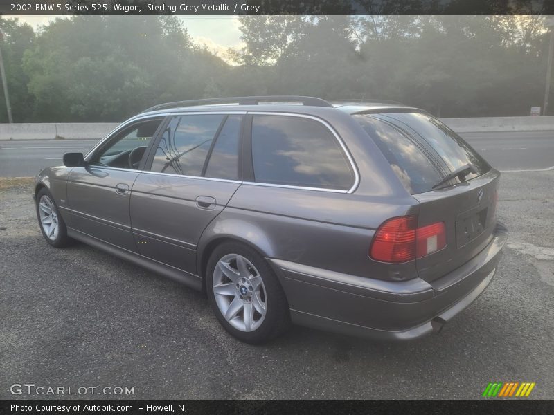 Sterling Grey Metallic / Grey 2002 BMW 5 Series 525i Wagon