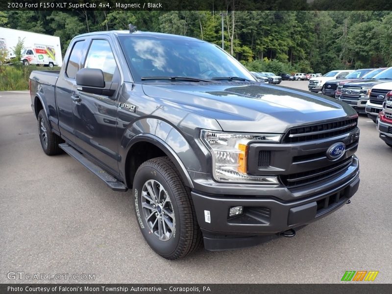 Magnetic / Black 2020 Ford F150 XLT SuperCab 4x4
