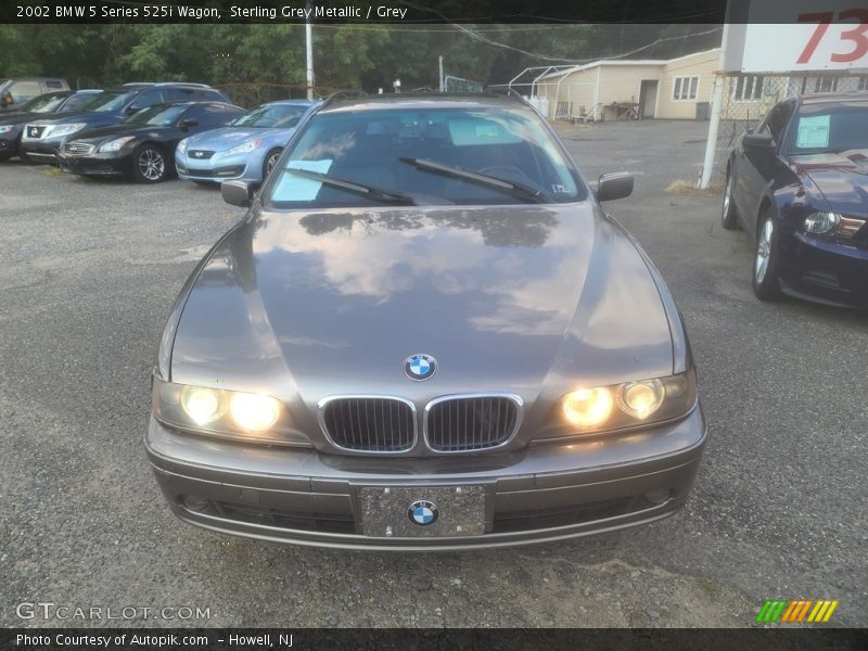 Sterling Grey Metallic / Grey 2002 BMW 5 Series 525i Wagon