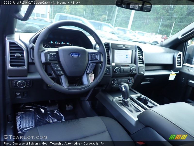 Magnetic / Black 2020 Ford F150 XLT SuperCab 4x4