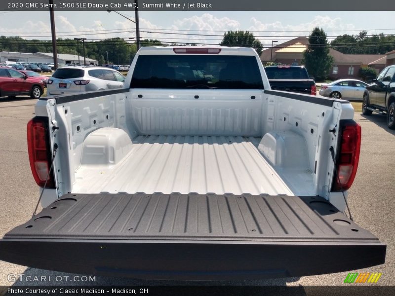 Summit White / Jet Black 2020 GMC Sierra 1500 SLE Double Cab 4WD