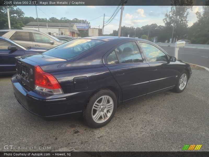 Magic Blue Metallic / Graphite 2005 Volvo S60 2.5T