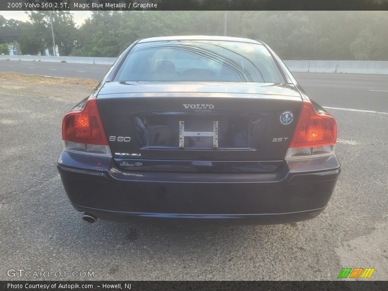 Magic Blue Metallic / Graphite 2005 Volvo S60 2.5T
