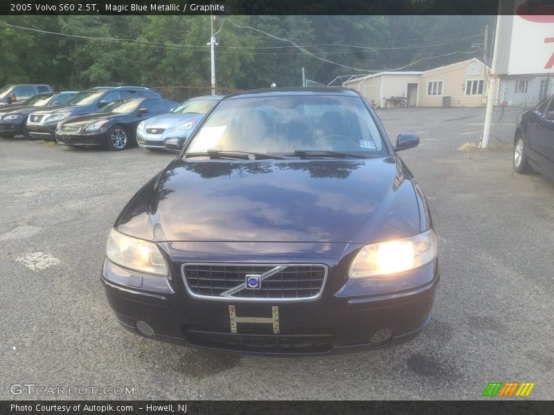 Magic Blue Metallic / Graphite 2005 Volvo S60 2.5T