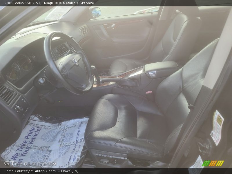 Magic Blue Metallic / Graphite 2005 Volvo S60 2.5T