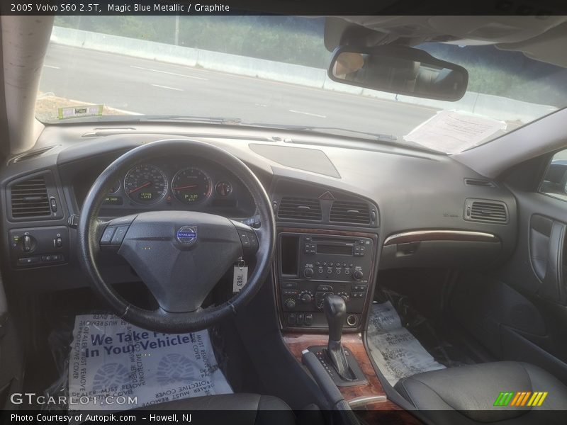 Magic Blue Metallic / Graphite 2005 Volvo S60 2.5T