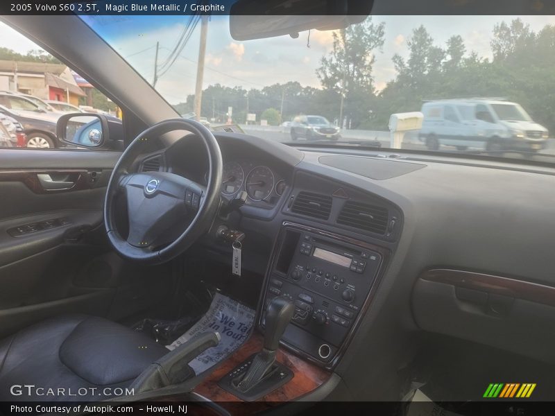 Magic Blue Metallic / Graphite 2005 Volvo S60 2.5T