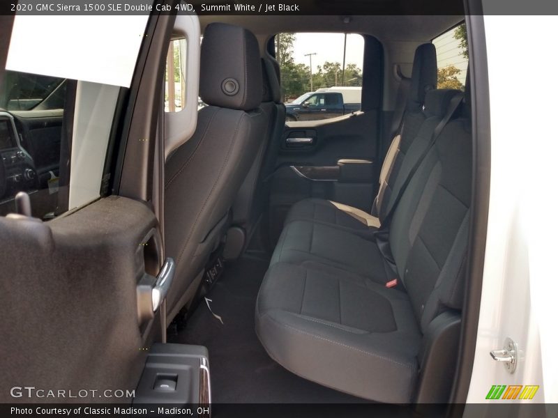 Summit White / Jet Black 2020 GMC Sierra 1500 SLE Double Cab 4WD