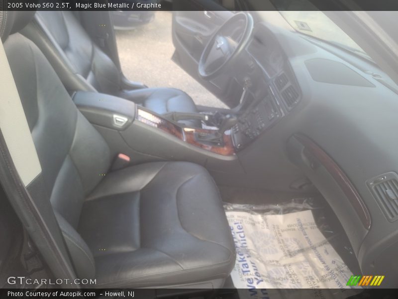 Magic Blue Metallic / Graphite 2005 Volvo S60 2.5T