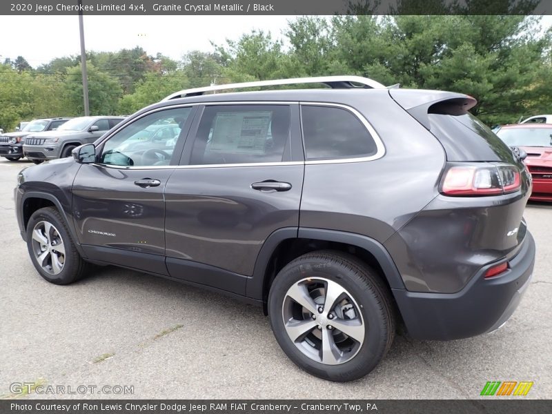 Granite Crystal Metallic / Black 2020 Jeep Cherokee Limited 4x4