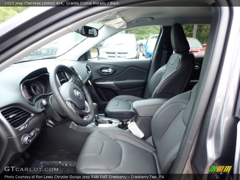 Granite Crystal Metallic / Black 2020 Jeep Cherokee Limited 4x4