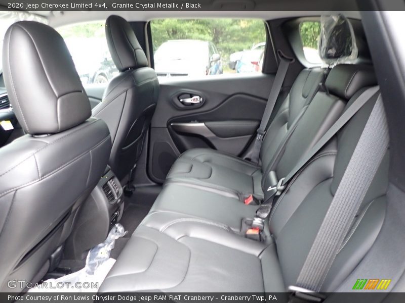 Granite Crystal Metallic / Black 2020 Jeep Cherokee Limited 4x4