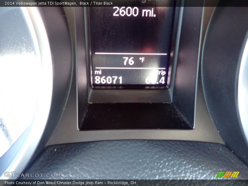 Black / Titan Black 2014 Volkswagen Jetta TDI SportWagen