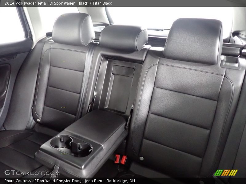Black / Titan Black 2014 Volkswagen Jetta TDI SportWagen