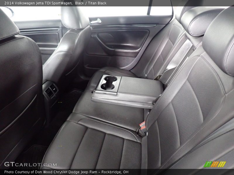 Black / Titan Black 2014 Volkswagen Jetta TDI SportWagen