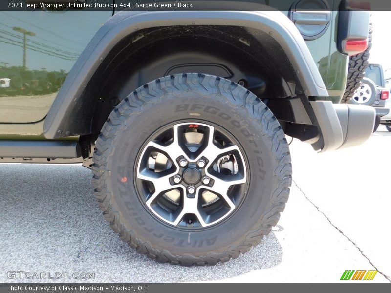 2021 Wrangler Unlimited Rubicon 4x4 Wheel