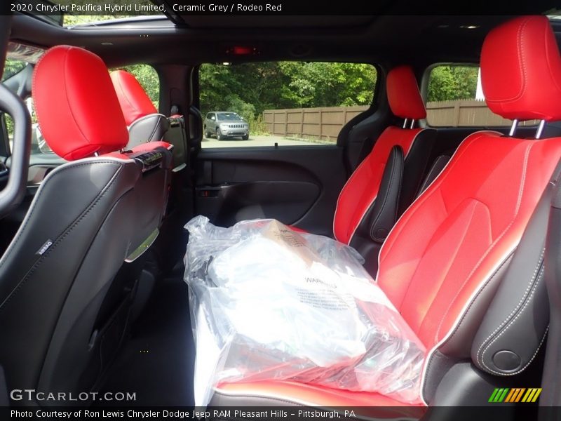 Rear Seat of 2020 Pacifica Hybrid Limited