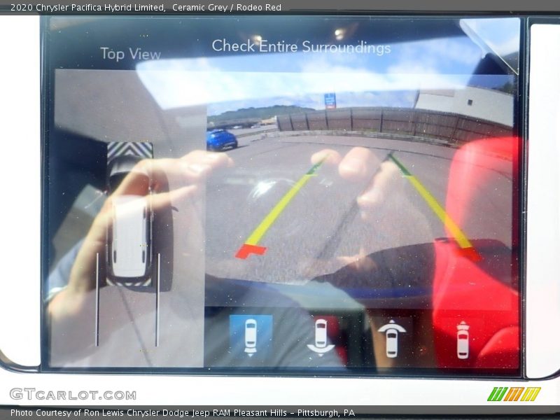 Ceramic Grey / Rodeo Red 2020 Chrysler Pacifica Hybrid Limited