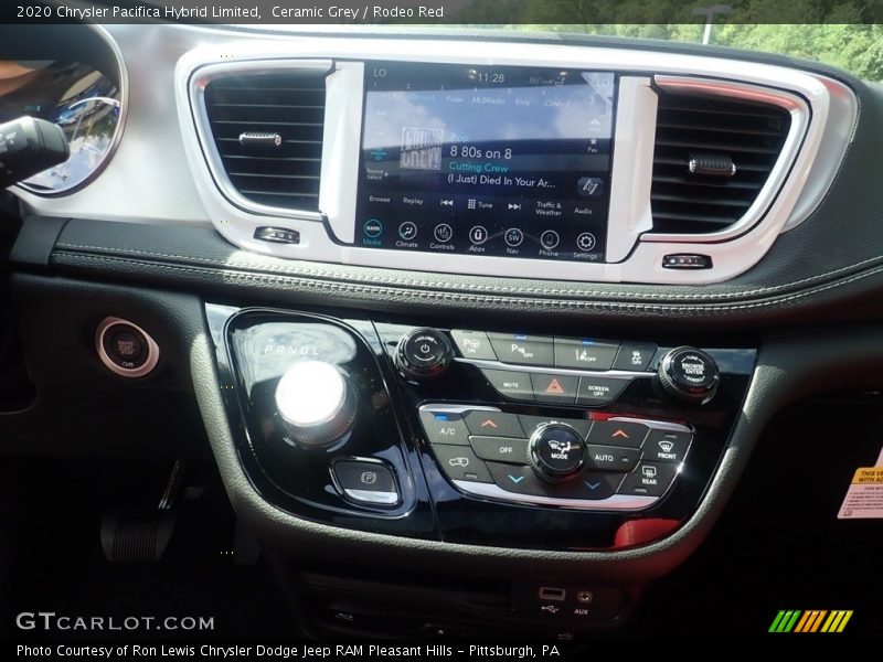 Ceramic Grey / Rodeo Red 2020 Chrysler Pacifica Hybrid Limited