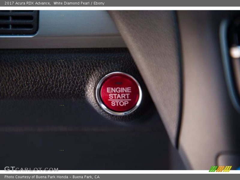 White Diamond Pearl / Ebony 2017 Acura RDX Advance